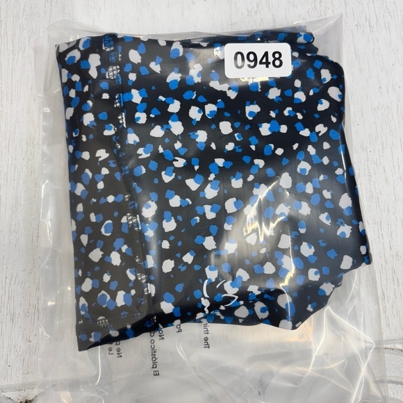 Beyond Yoga Droplets Midi Leggings Black Blue S - Picture 11 of 11